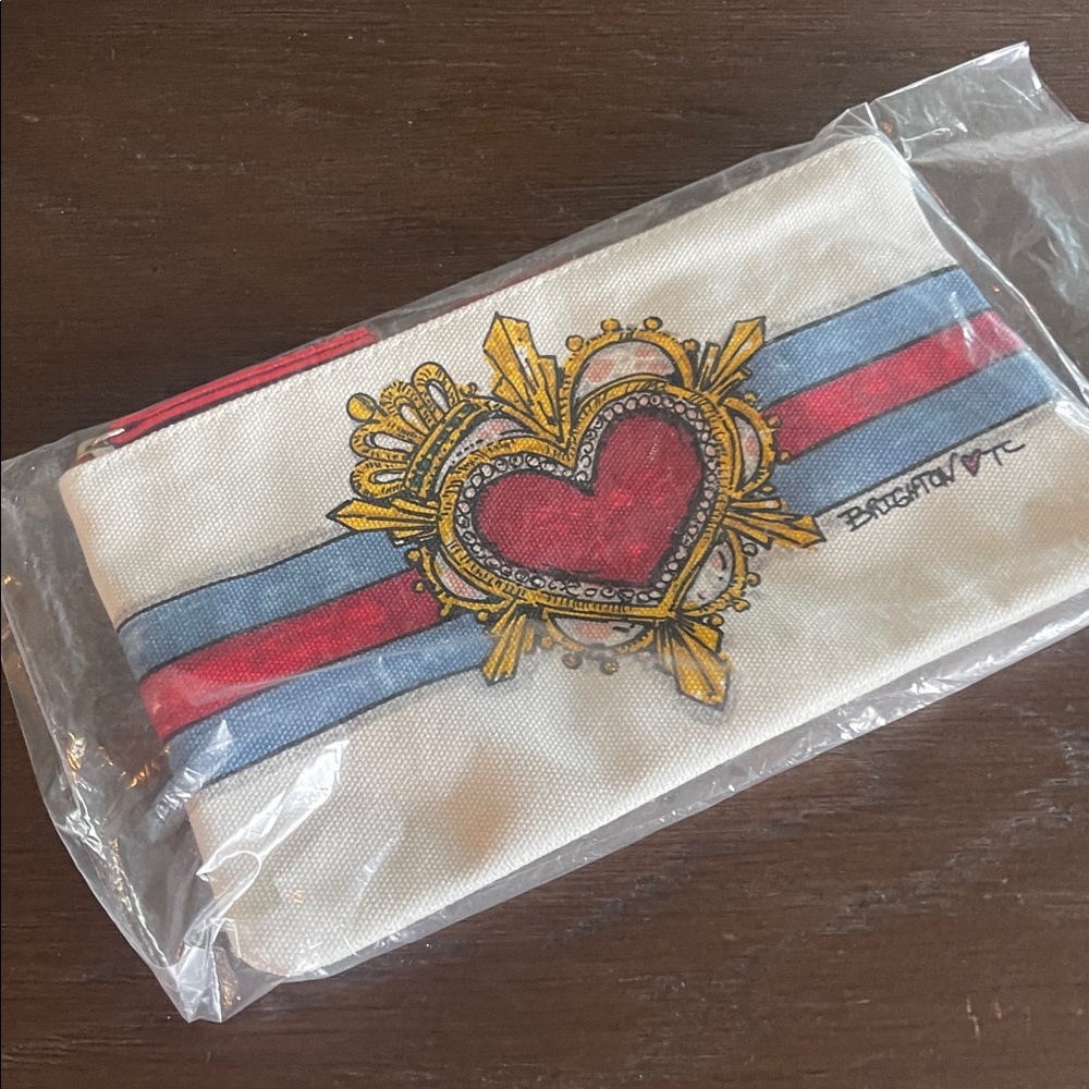 NWT Brighton in love with trust Canvas Pouch